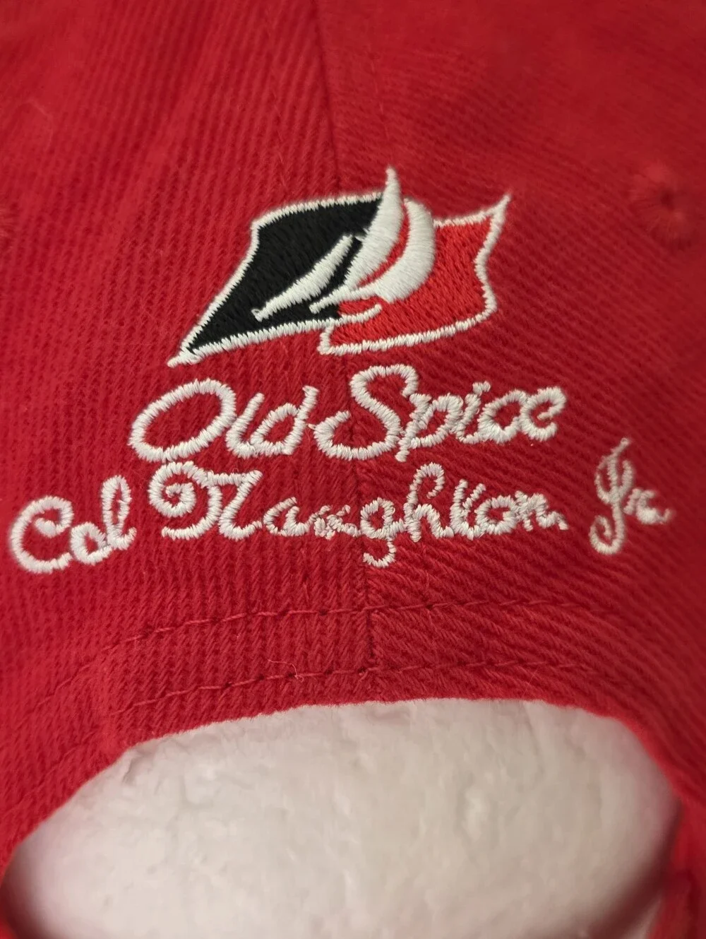 Old Spice Hat Adjustable 90s 00s Y2k Racer Nascar Racing Race-car Cap